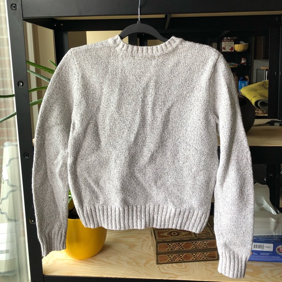 Knitted crew neck sweater - Picture 3 of 6